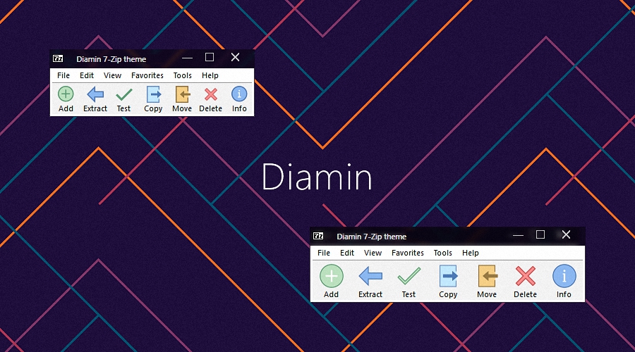 Diamin 7-Zip theme