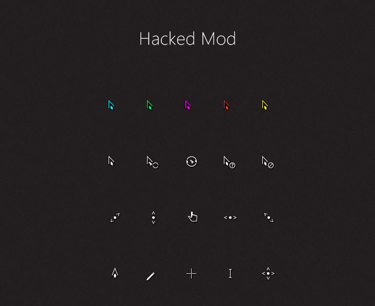 Hacked Mod Cursors by alexgal23 on DeviantArt