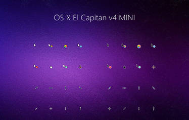 OS X El Capitan v4 MINI Cursors