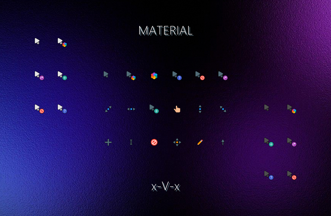 Material Design Cursors Light by jepriCreations on DeviantArt