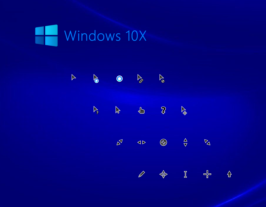 Windows 10X Cursors by alexgal23 on DeviantArt