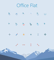 Office Flat Cursors