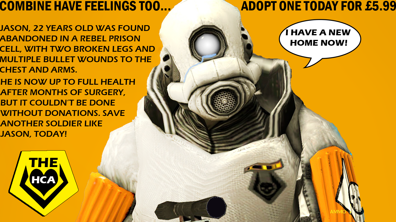 Adopt a Combine Elite today! Half-Life 2 by IronCrackdown on DeviantArt