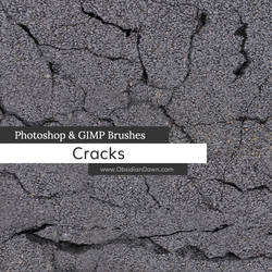 Cracks Photoshop and GIMP Brushes