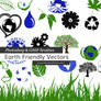 Earth Friendly Vectors Photoshop and GIMP Brushes