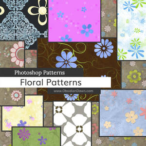 Floral Photoshop Patterns