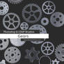 Gears Vectors Photoshop and GIMP Brushes