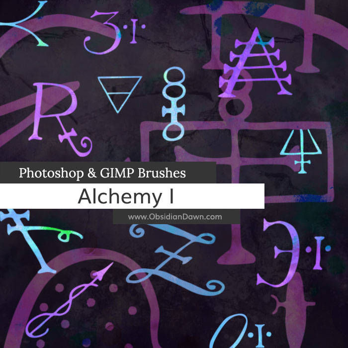 Alchemy Photoshop and GIMP Brushes