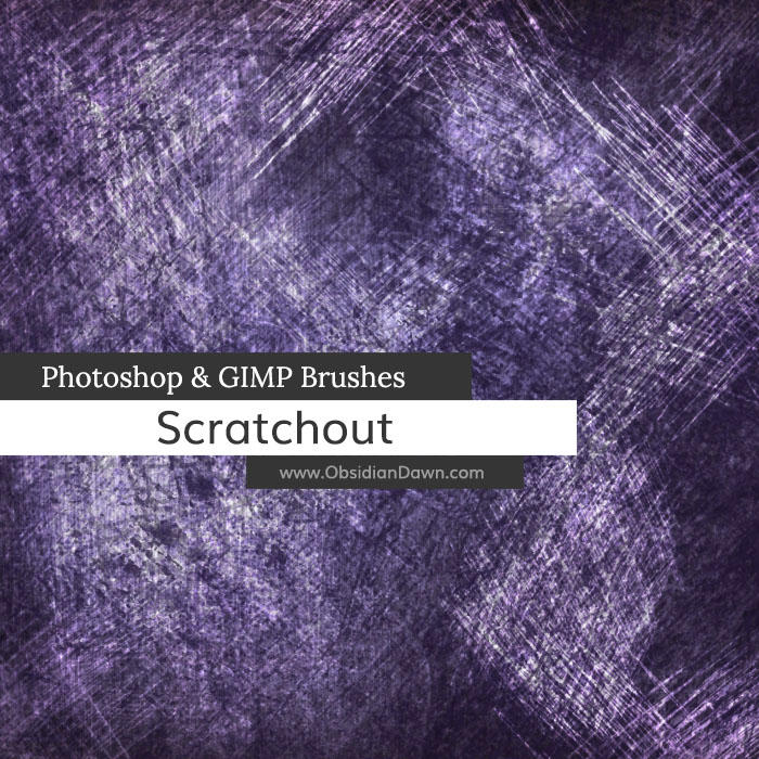 Scratchout Photoshop and GIMP Brushes by redheadstock on DeviantArt