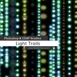 Light Trails Photoshop and GIMP Brushes