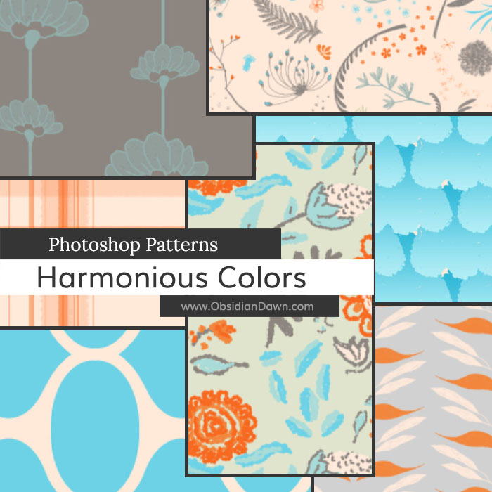 Harmonious Colors Photoshop Patterns