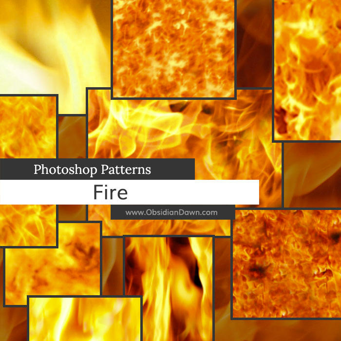 fire photoshop patterns by redheadstock