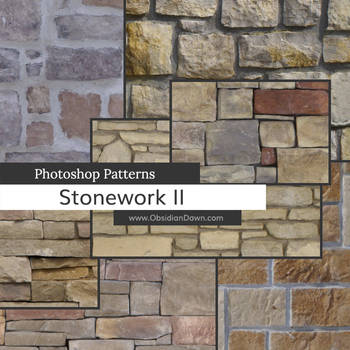 Stonework II Photoshop Patterns