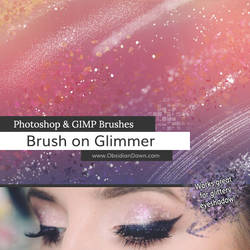 Brush on Glimmer Photoshop and GIMP Brushes