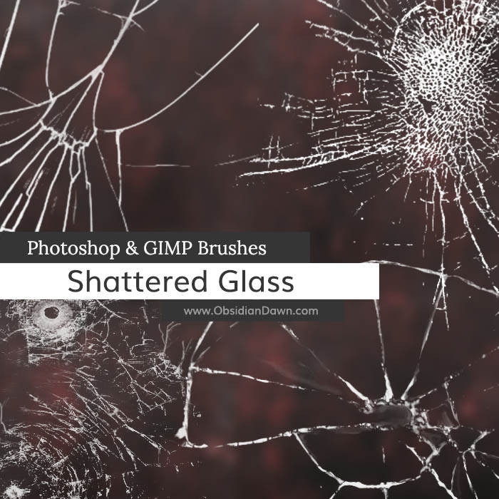 Download Shattered Glass Photoshop And Gimp Brushes By Redheadstock On Deviantart