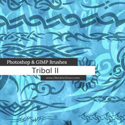 Tribal II Photoshop and GIMP Brushes