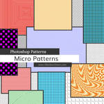 Micro Patterns Photoshop Patterns by redheadstock