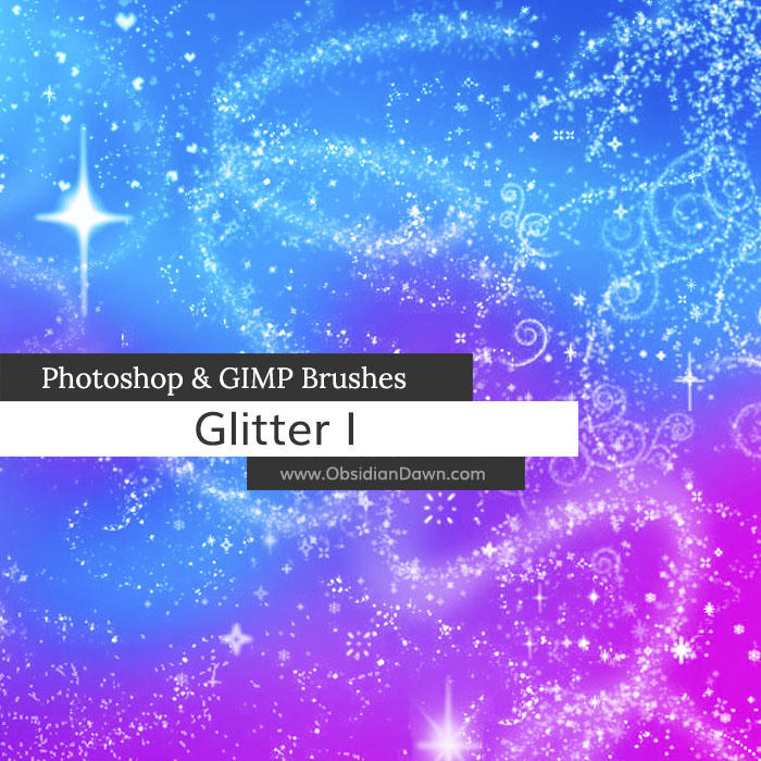 sparkles photoshop and gimp brushes by