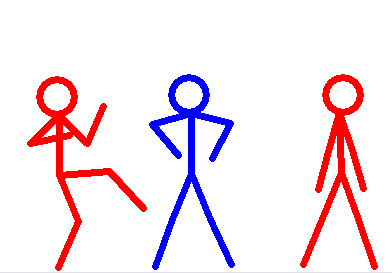 Red vs blue-a stick man story by pokemonelite4leader on DeviantArt