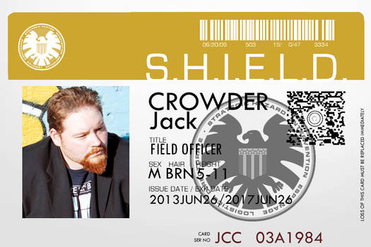 Agents of S.H.I.E.L.D. ID Card