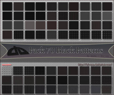 Pack 70 black Patterns V1.0