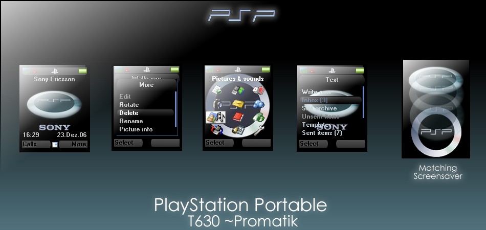 PlayStation 2007 SE T630 Theme