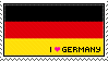 I .heart. Germany Stamp