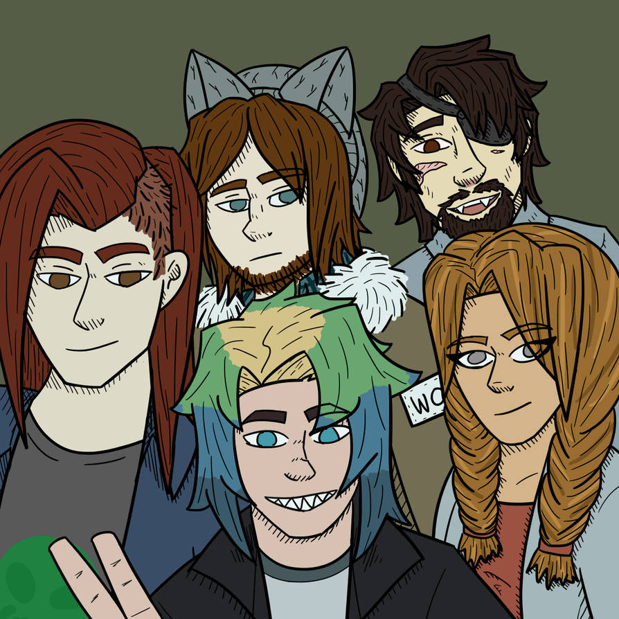 Human Corrupted - Webtoon Thumbnail/Icon by link-my-boi on DeviantArt