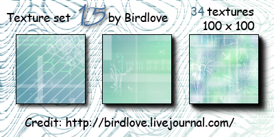 Texture set 15 by birdlove on DeviantArt
