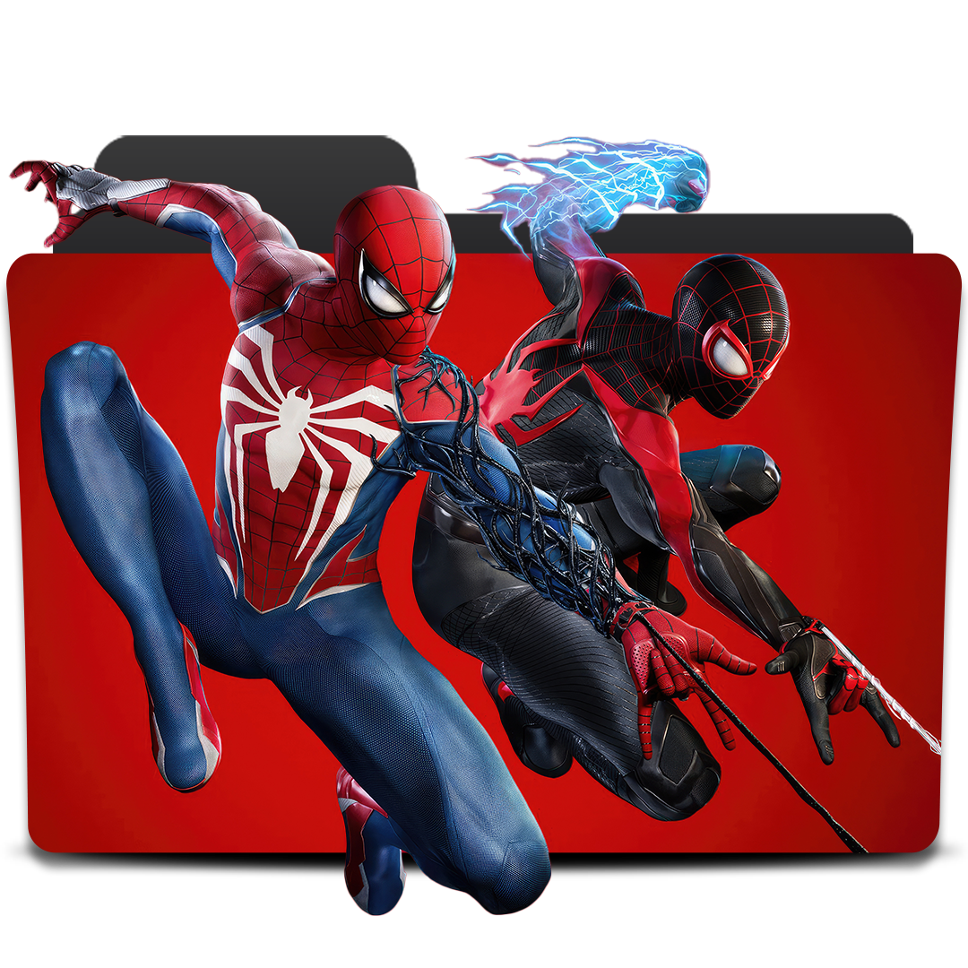 Marvel's Spider Man 2 - Folder Icon by TechySharnav on DeviantArt