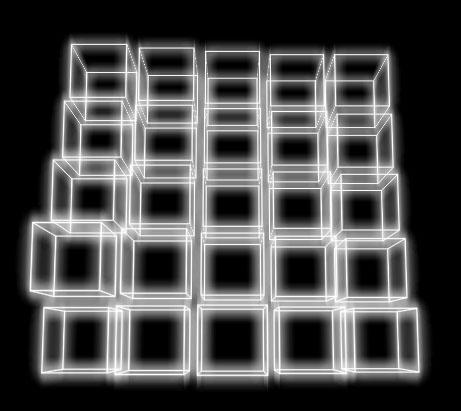 floating cubes by aaseb on DeviantArt