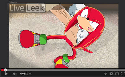 Knuckles Goes Mainstream (on YT)