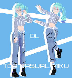 [MMD] TDA Casual Miku [DL]