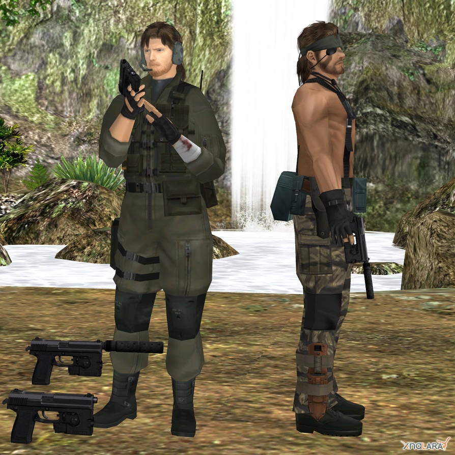 Solid Snake's MK.23 Pack by RECBDRAKEplz on DeviantArt