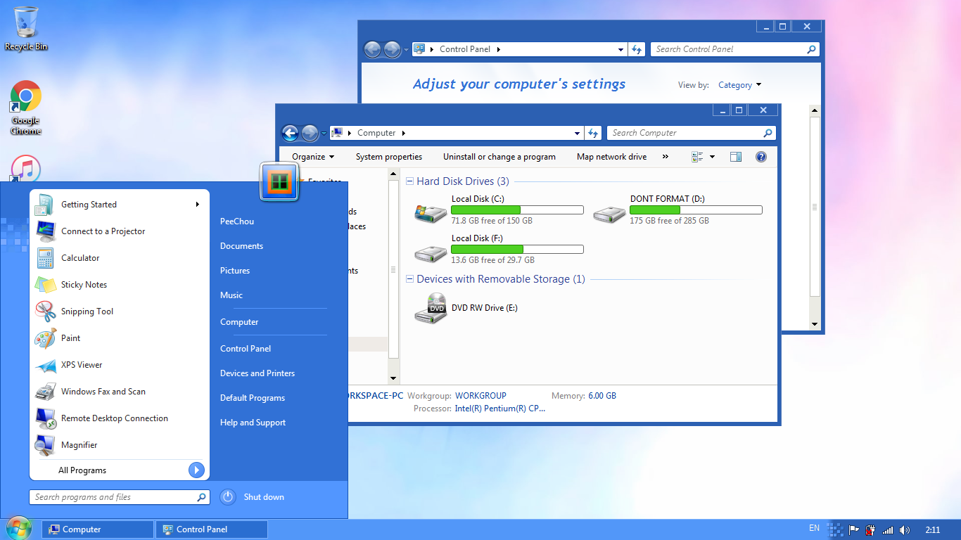 Watercolor Remix VS for Windows 7 by overpk on DeviantArt