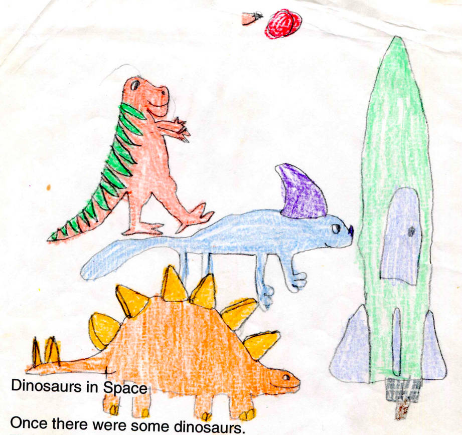 Dinosaurs in Space - An Illustrated Story by BLAST-from-my-PAST on ...