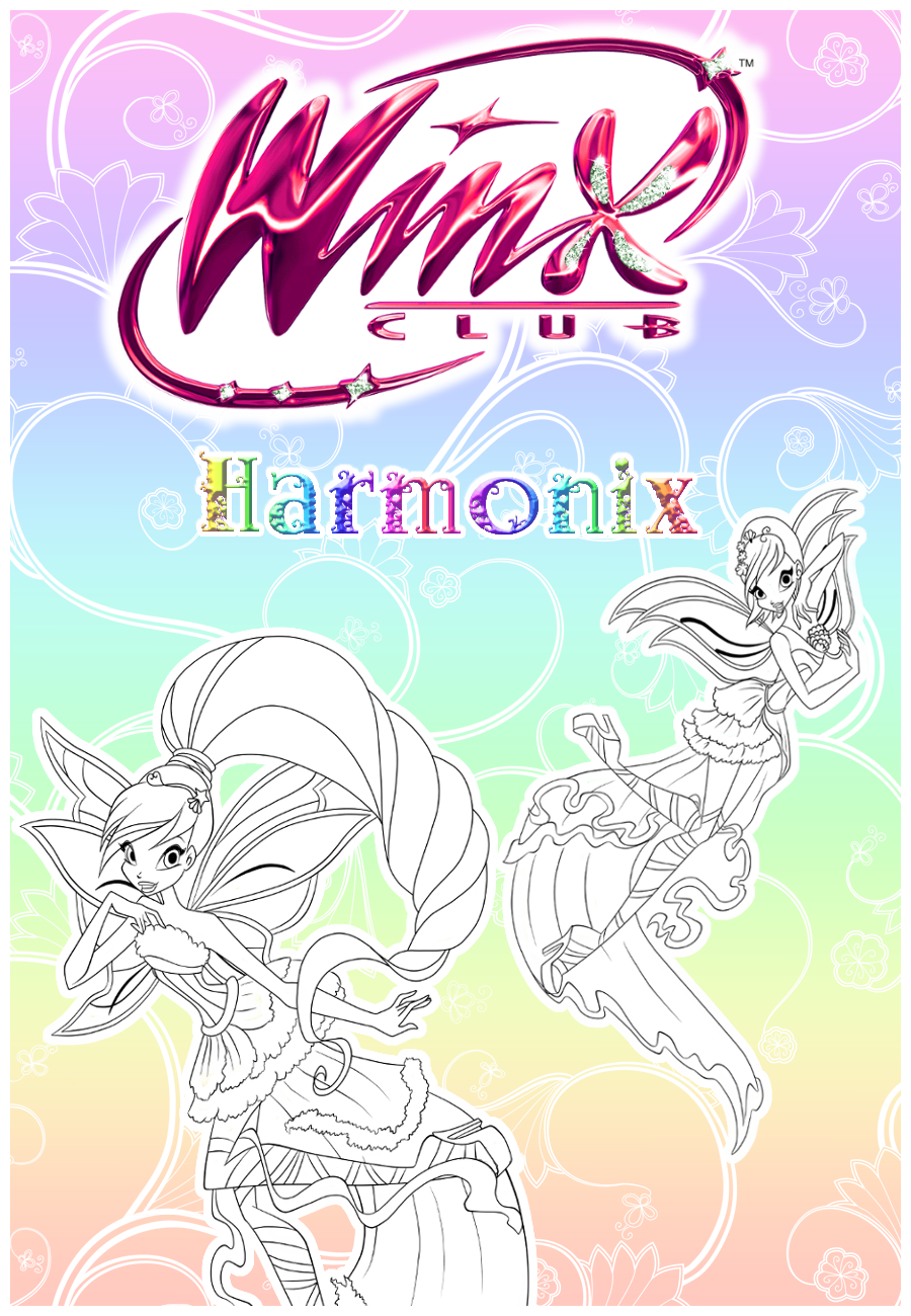 Winx Club Harmonix Linework Set by Coloralecante on DeviantArt