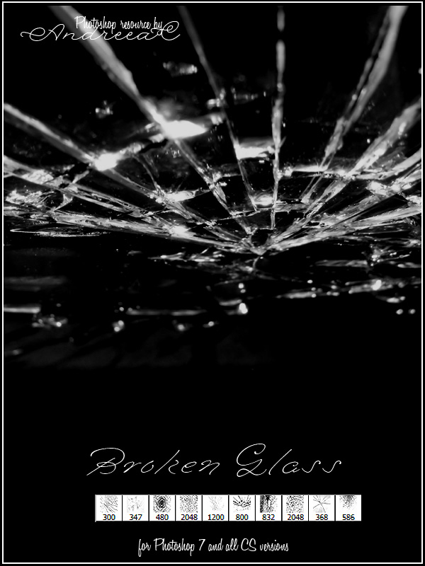 UNRESTRICTED - Broken Glass Brushes