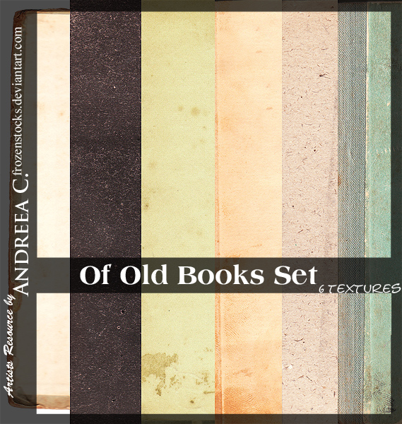 UNRESTRICTED - Of Old Books Pack by frozenstocks
