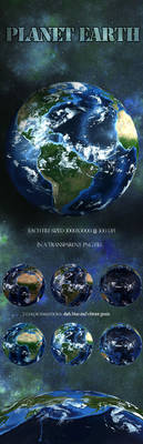 UNRESTRICTED - Planet Earth PNG Pack