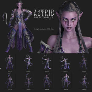 Astrid - The Elf Warrior Premium