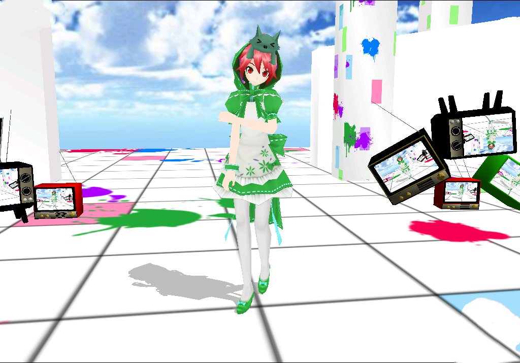 MMD PD Hood Teto DL by uta3110 on DeviantArt