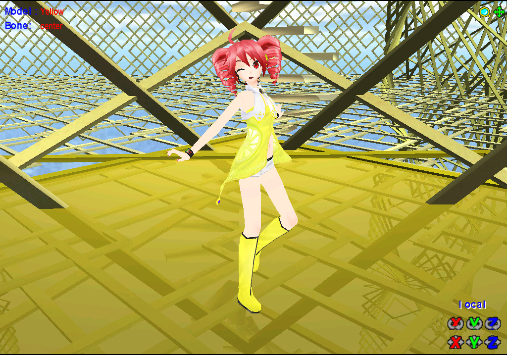 MMD PD Yellow Teto DL by uta3110 on DeviantArt