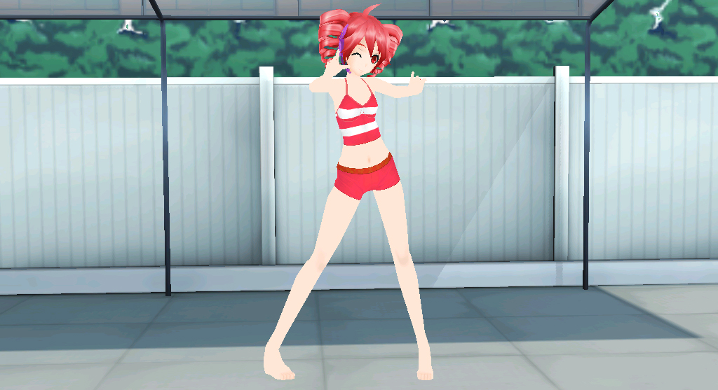 MMD PD Swimwear Teto ver2 DL by uta3110 on DeviantArt