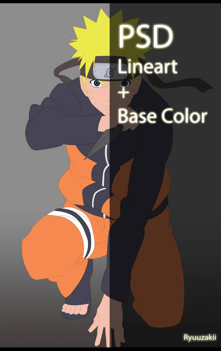 Naruto Uzumaki Base Color by KohakuArt on DeviantArt