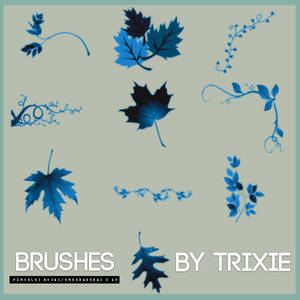 Brushes hojas/enredaderas by Trixie