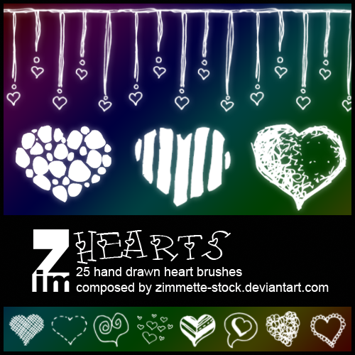 Brush - Hearts