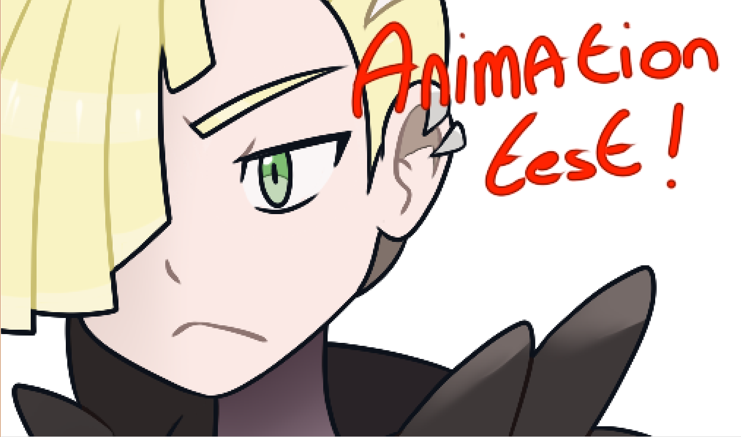 Gladion little animation test