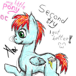 2nd drawing using a graphic tablet  'pony'