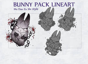 Bunny Lineart Puck [FREE], de runmare